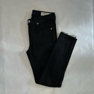 rag & bone ankle skinny, black, size 28